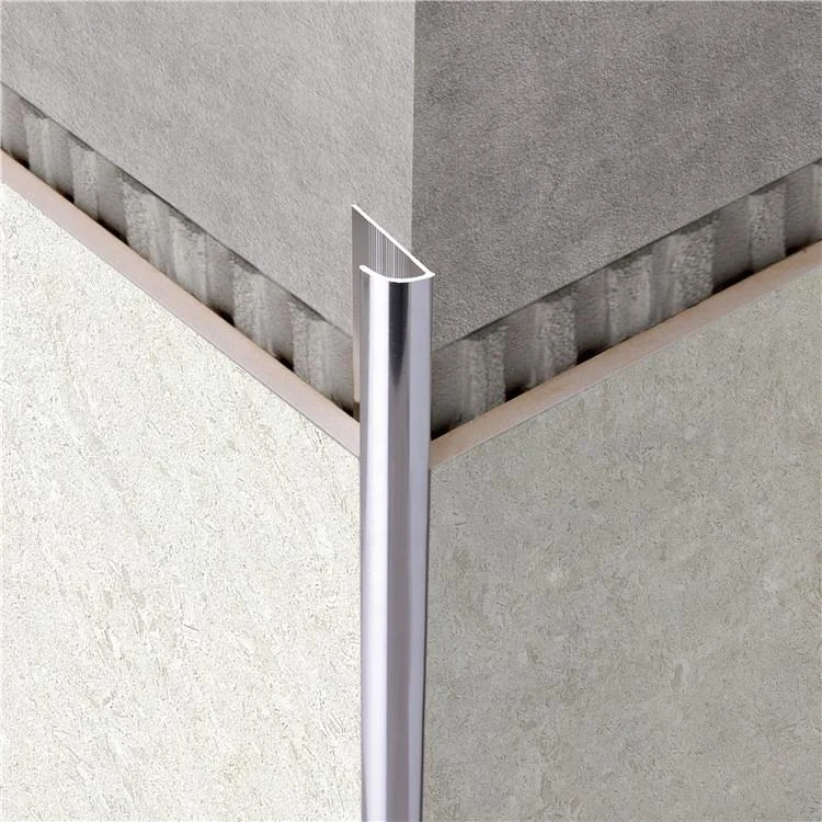 Aluminum tile trim